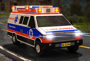 play Medical Van 3D Parking