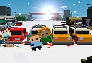 play Chicken Jump Blood In The Snow