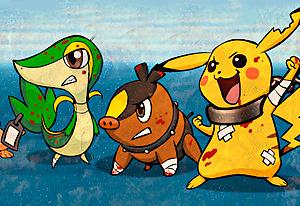 play Pokémon Black And Blue Gotta Free 'Em All!