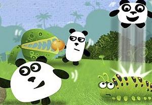 play 3 Pandas