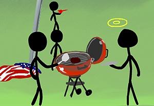 play Stick Save 4: Stick Bless America