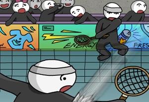 play Stick Figure Badminton 2
