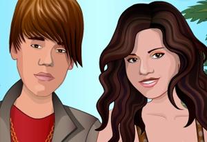 play Bieber & Selena: Dress Up