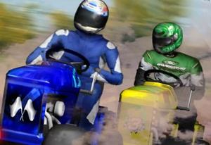play Lawnmower Racing 3D