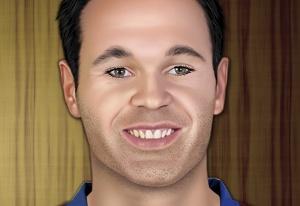 play Andres Iniesta Makeup