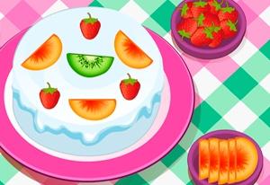 play Cook A Cake Fruit