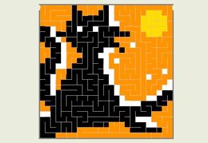 Maze-A-Pix Light