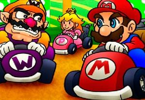 play Mario Kart Flash Game