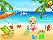 play Baby Beach Vacation Game