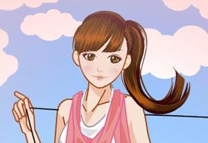 play Flying Kite Girl