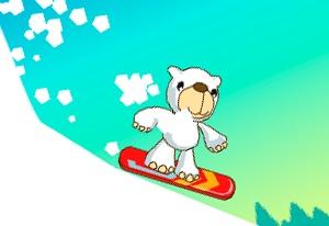 play Polar Bear Snowboard