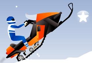 play Snowmobile Stunt