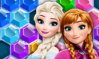 play Frozen Elsa: Hex Puzzle