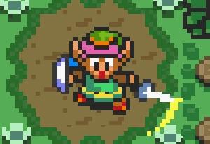 play Zelda: Links Backyard