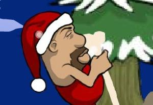 play Stoneage Santa