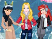 play Princesses Arendelle Christmas Holidays