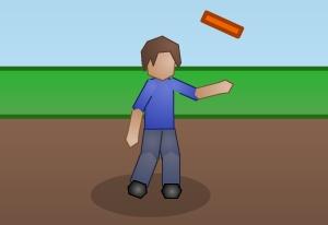 play Frisbee Throwing