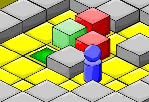 play Isometric Sokoban