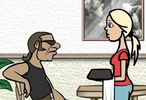 play The Waitress