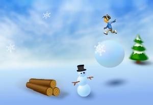 play Lustiges Schneekugeln
