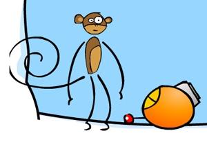 play Monkey Snowfight