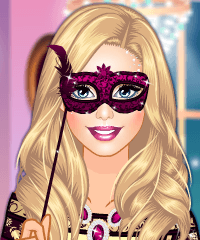 Barbie Winter Masquerade Make Up game