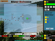 play River Defense Game