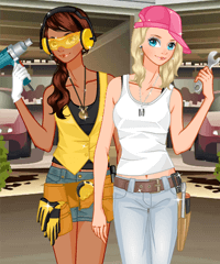 Mechanic Dress Up game