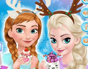 play Frozen Sisters Cozy Time