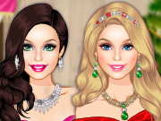 play Barbie Christmas Glam