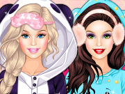 play Barbie Winter Pj Party