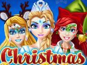 play Christmas Face Painting