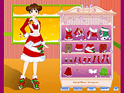 play Christmas Girl Dressup Game