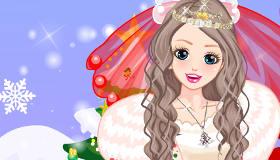 play Christmas Bride Dress Up
