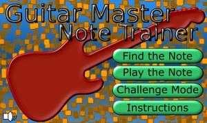 play Guitar Master Note Trainer