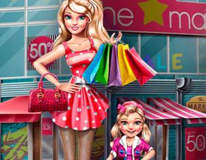 play Modern Mom Barbie Shopping
