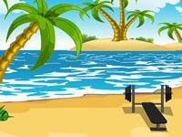 play Toon Escape - Beach