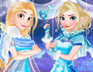 play Disney Snowflake Winter Ball