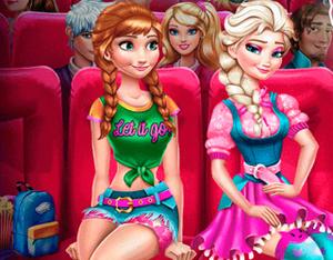 play Princesses Anna And Elsa Frozen: Weekend Activities