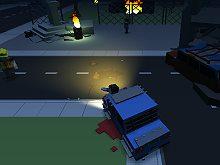 play Blocky Zombie Highway