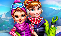 play Winter Games Dress Up