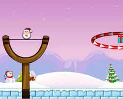 play Christmas Slingshot Fun