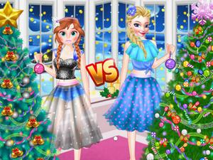 play Ellie Vs Annie Christman Tree!