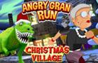 play Angry Gran Run Xmas Village Webgl