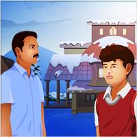 play Aiding Father Escape