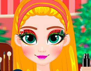 play Glitter Christmas Elf Makeover