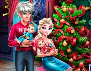 play Elsa Family Christmas