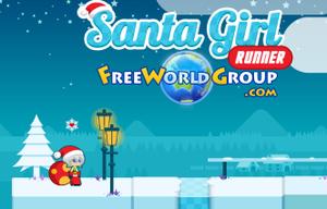 play Santa Girl Runner