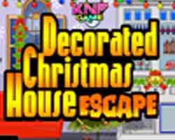 play Decorated Christmas House Escape