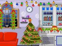 play Decorated Christmas House Escape